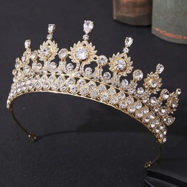 Crystal Rhinestone Crown