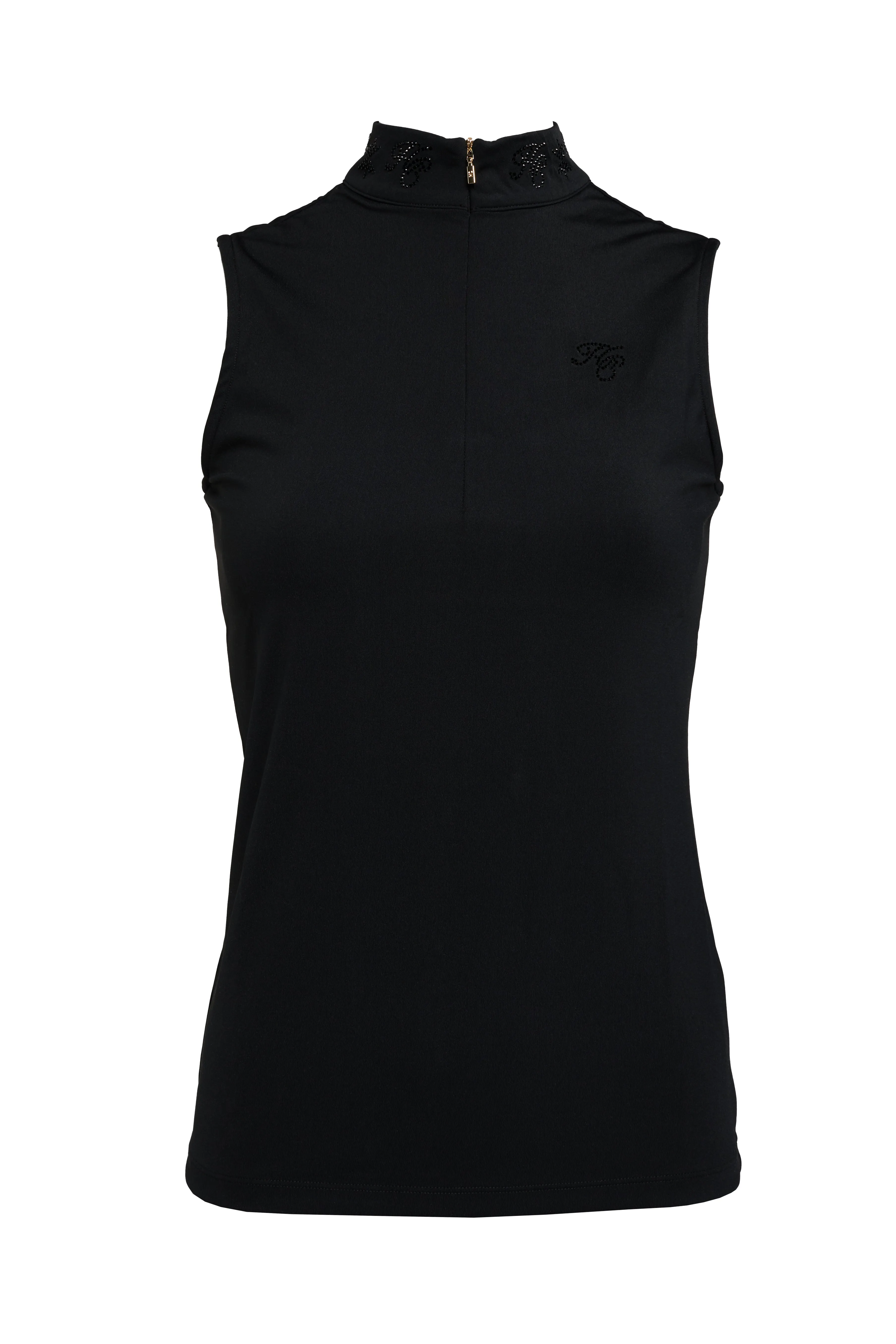 Crystal Sleeveless Base Layer (Black)