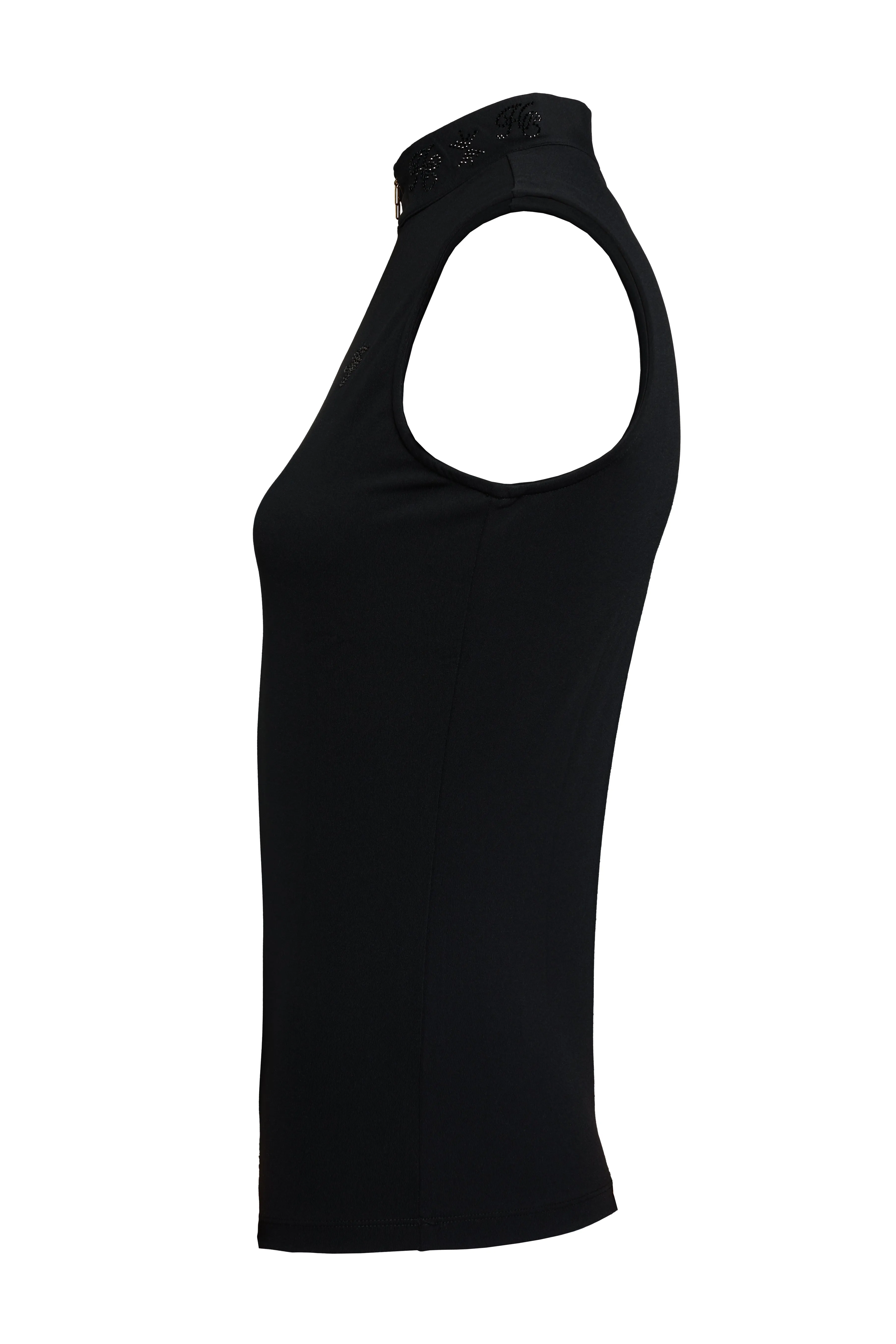 Crystal Sleeveless Base Layer (Black)