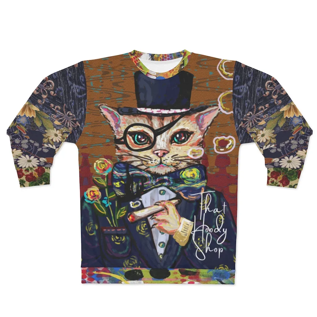 Dapper Cat Unisex Sweatshirt