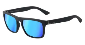 DD Ranger - Satin Black/Ice Blue Mirror Polarised