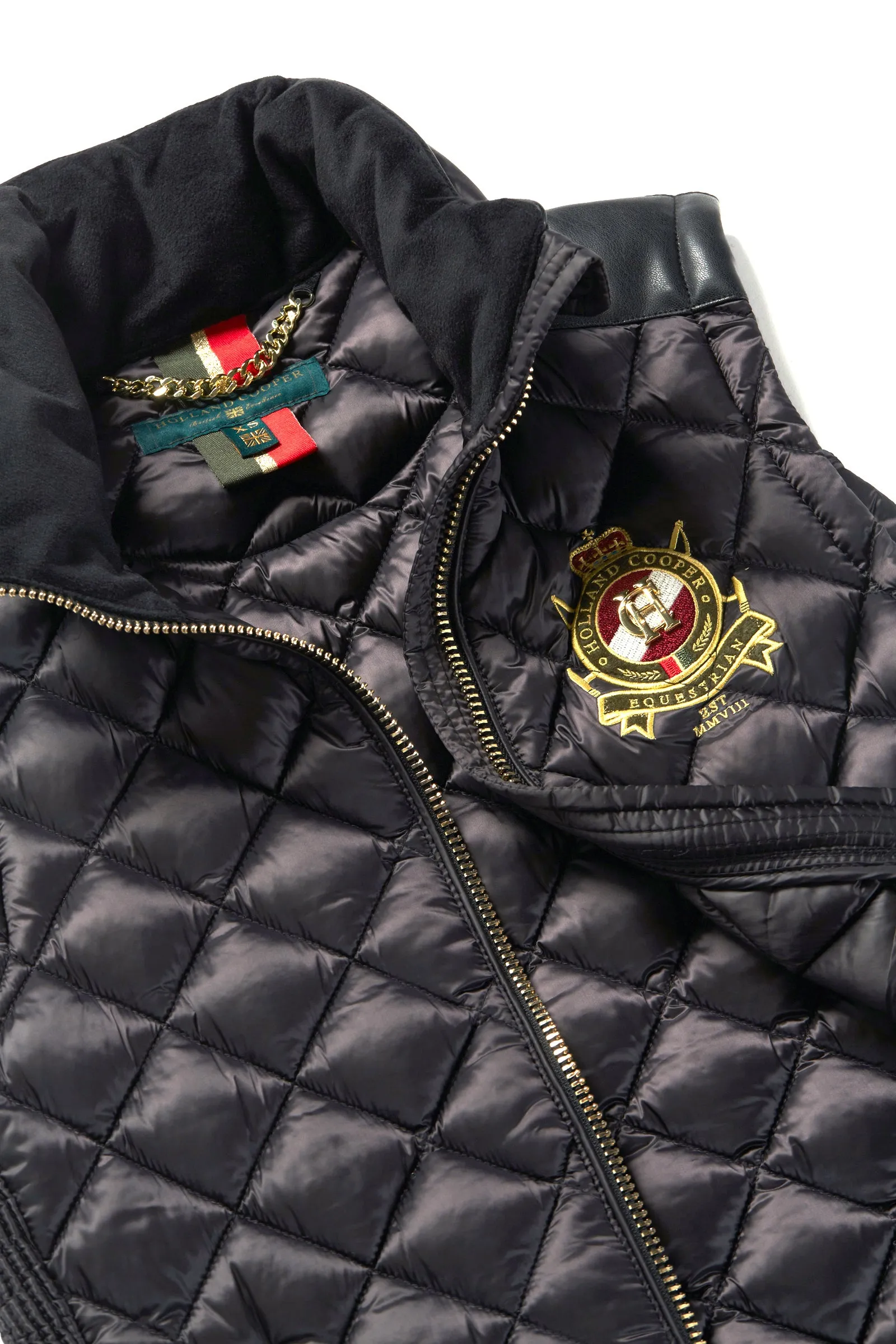 Diamond Quilt Classic Gilet (Black)