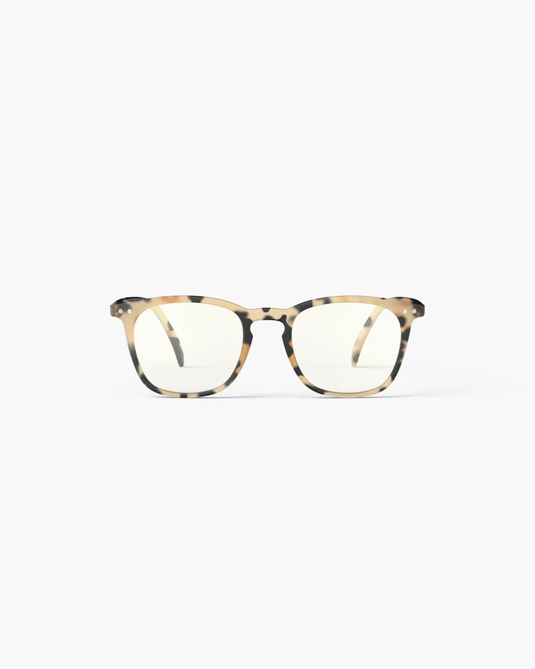 #E Screen Reading Glasses - Light Tortoise