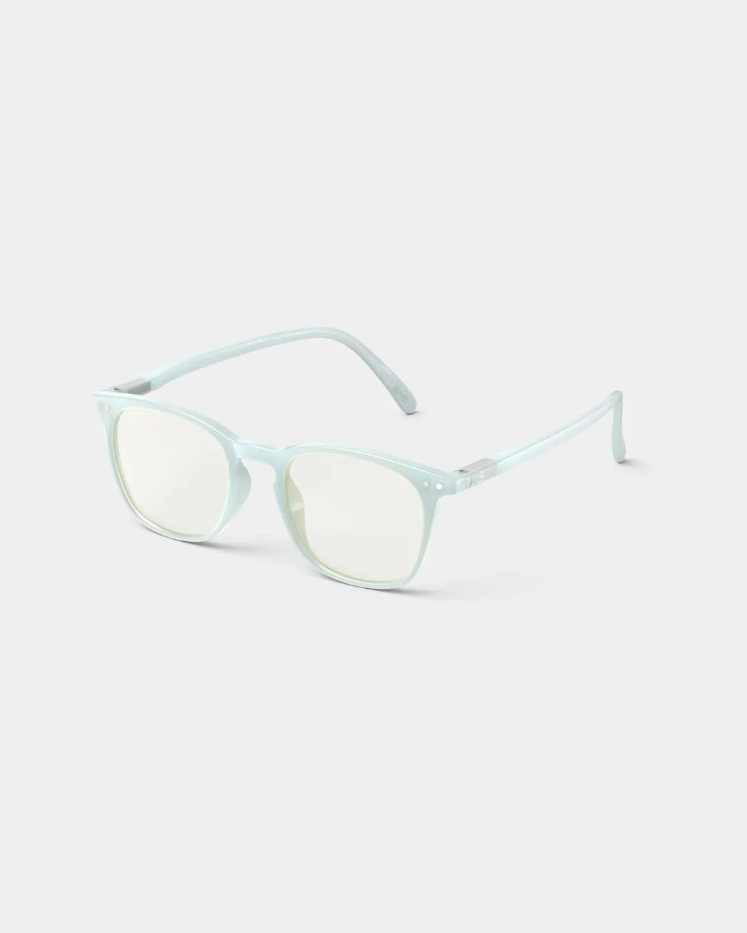 #E Screen Reading Glasses - Misty Blue