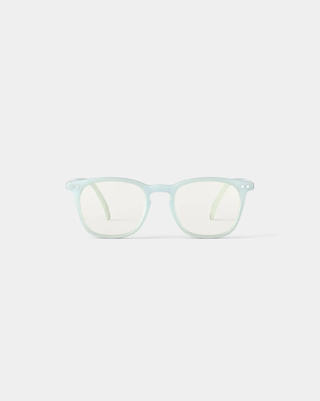 #E Screen Reading Glasses - Misty Blue