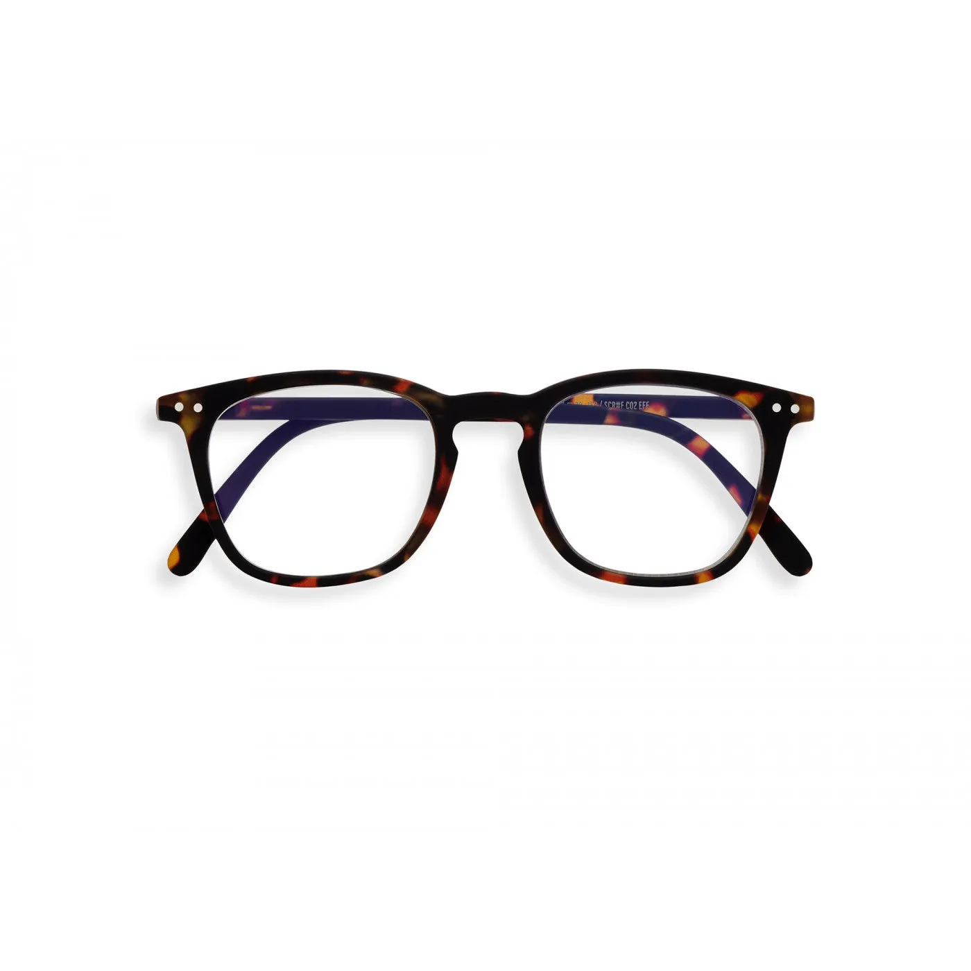 #E Screen Reading Glasses - Tortoise