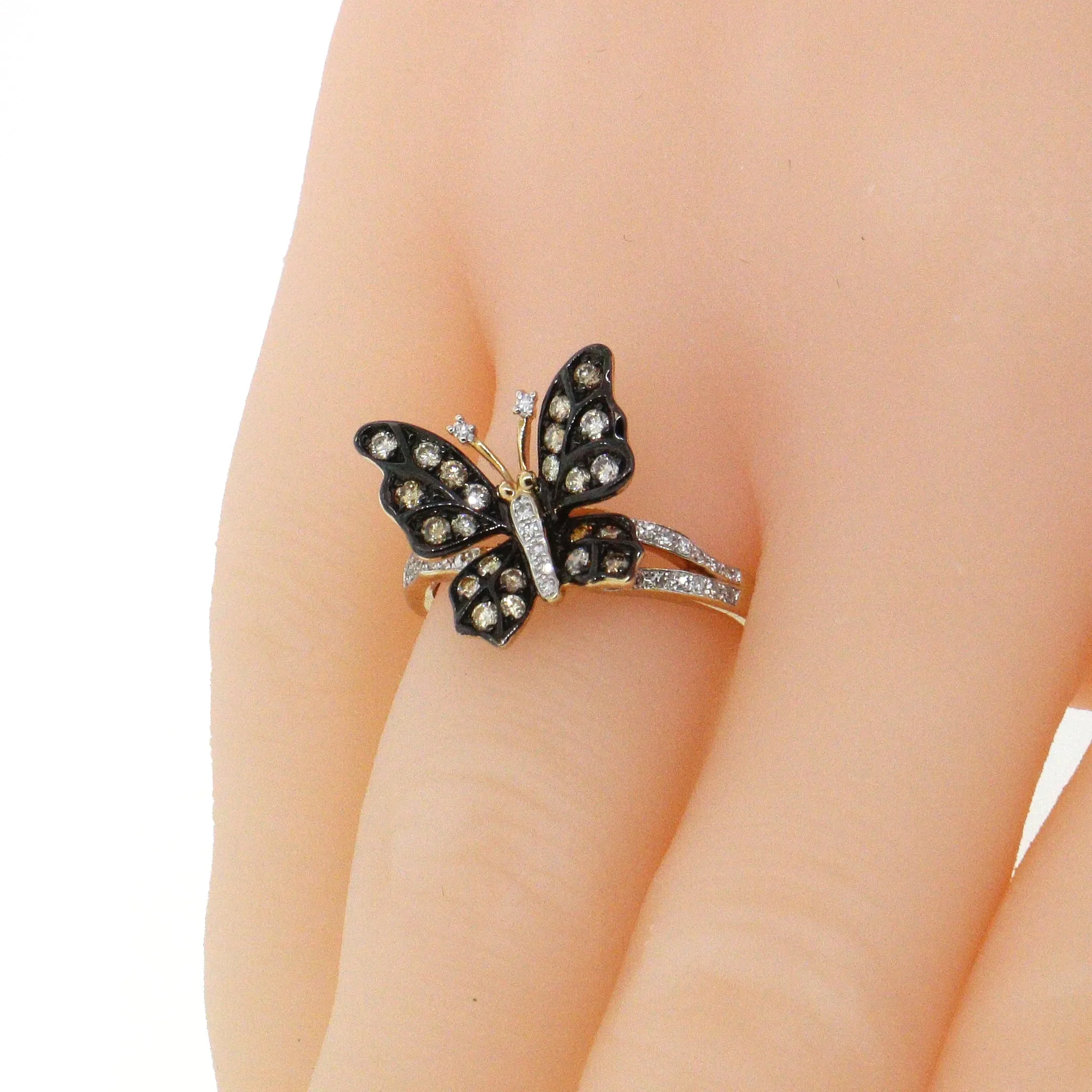 Effy Nature Butterfly Diamond Ring