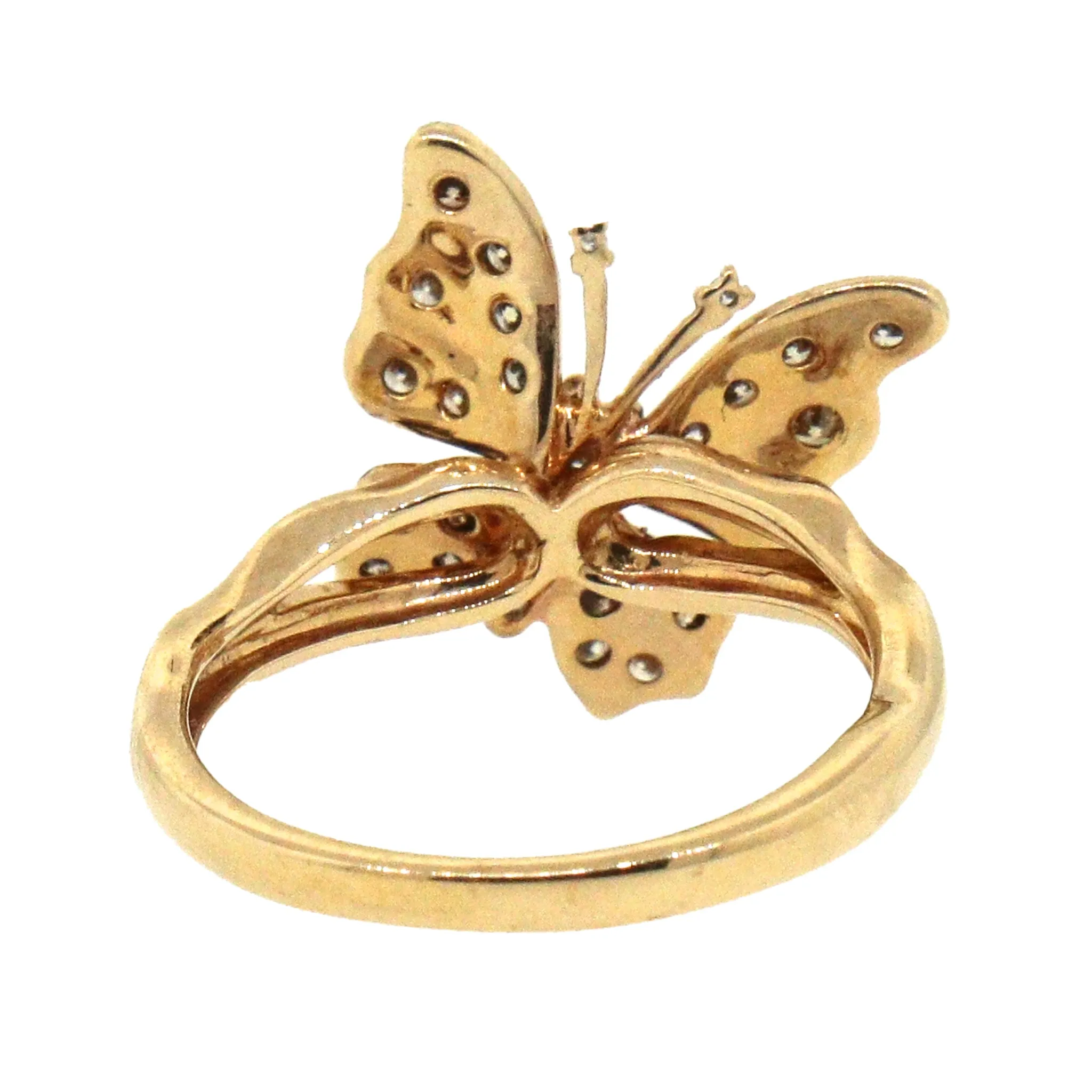 Effy Nature Butterfly Diamond Ring