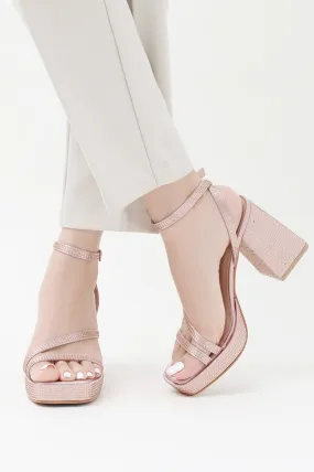 ELEGANZA AURA HEELS-CHAMPAGNE