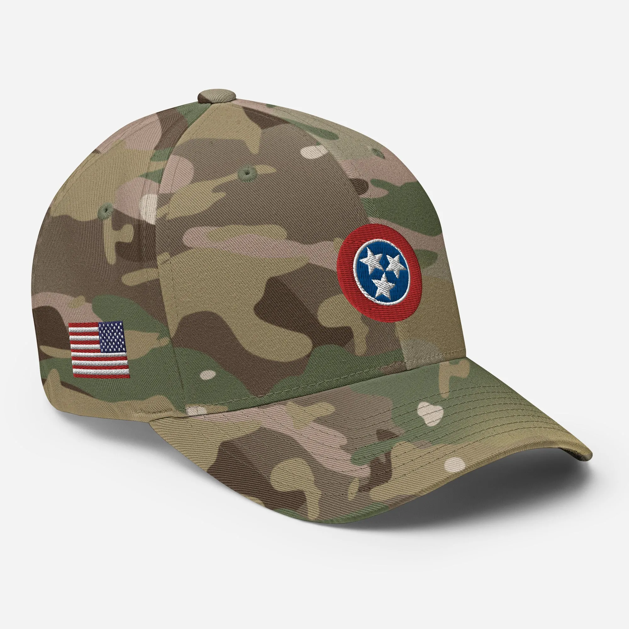 Embroidered Tennessee State Guard FlexFit Cap