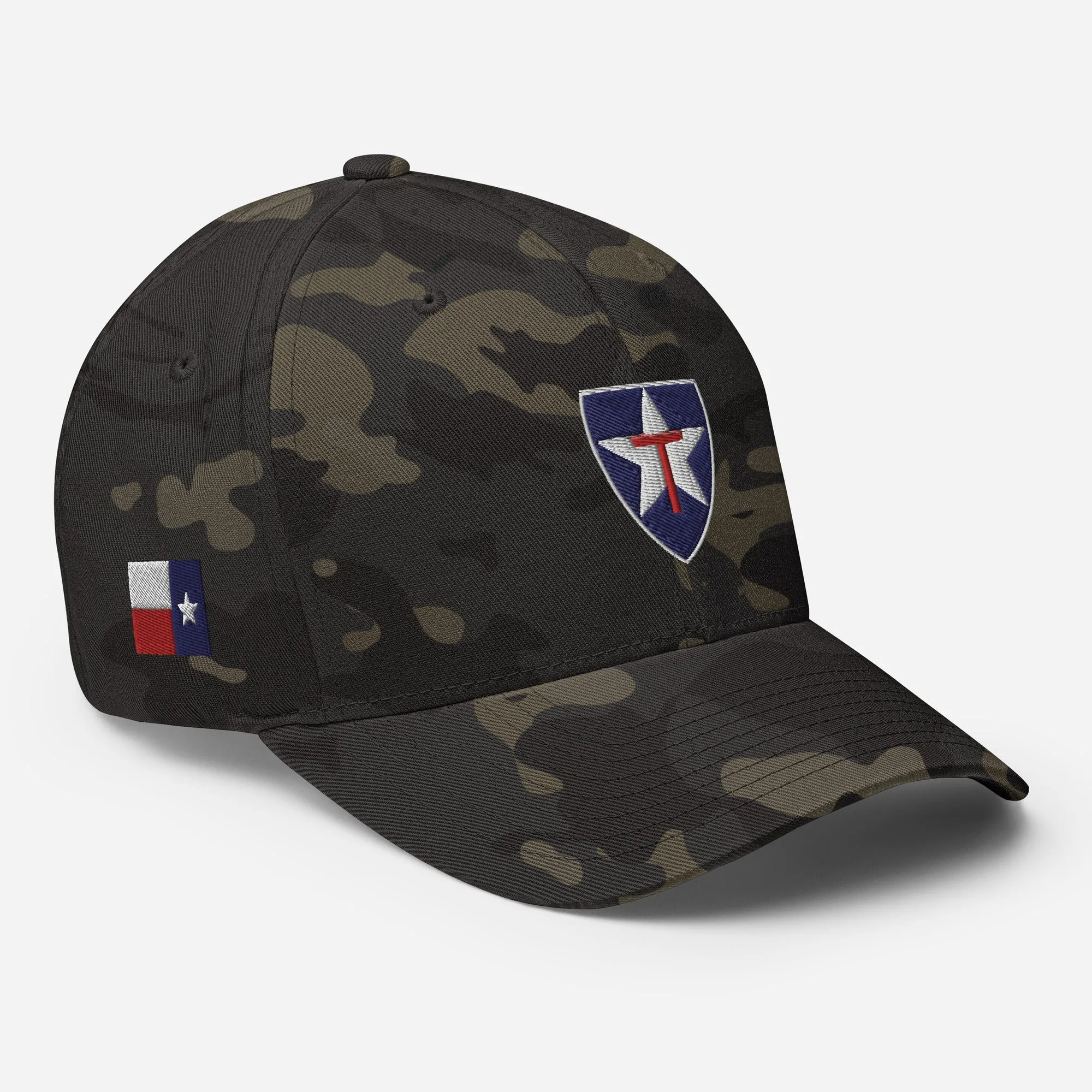 Embroidered Texas State Guard FlexFit Cap