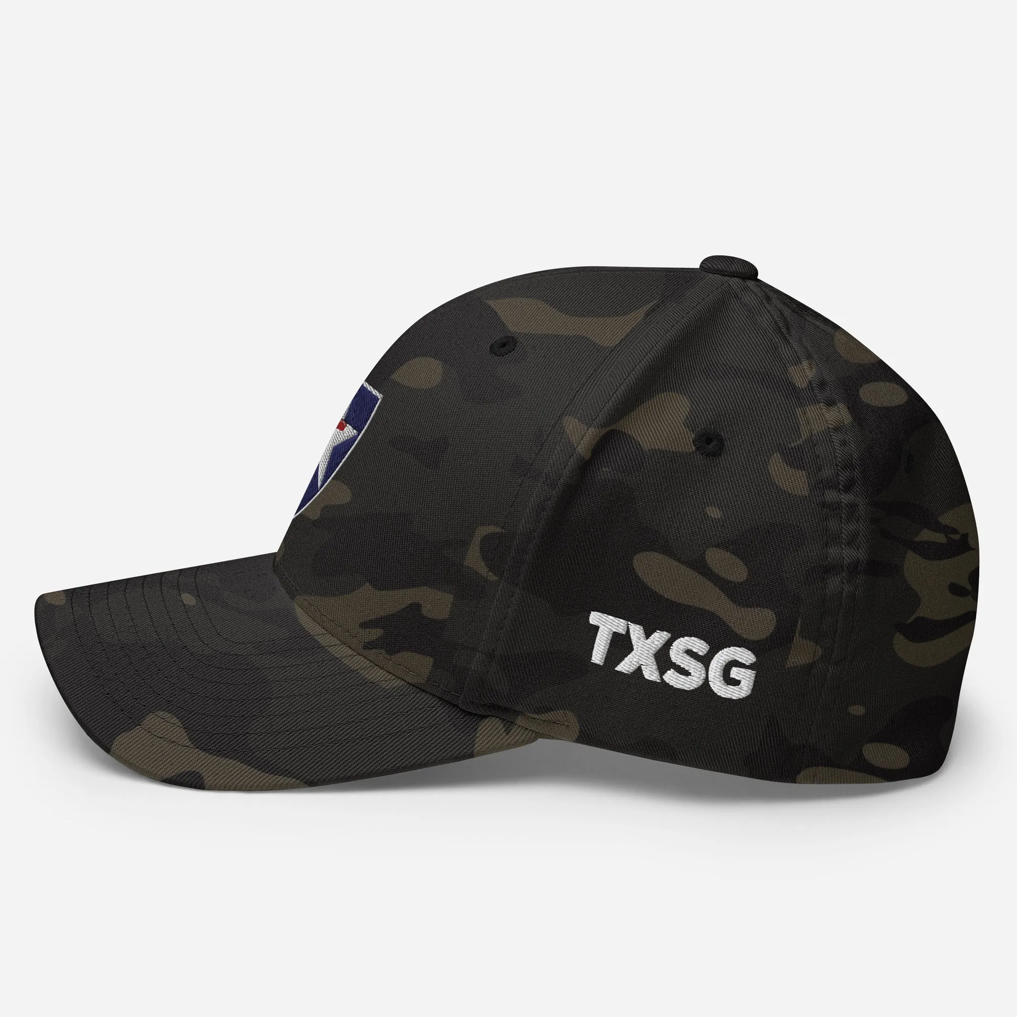 Embroidered Texas State Guard FlexFit Cap