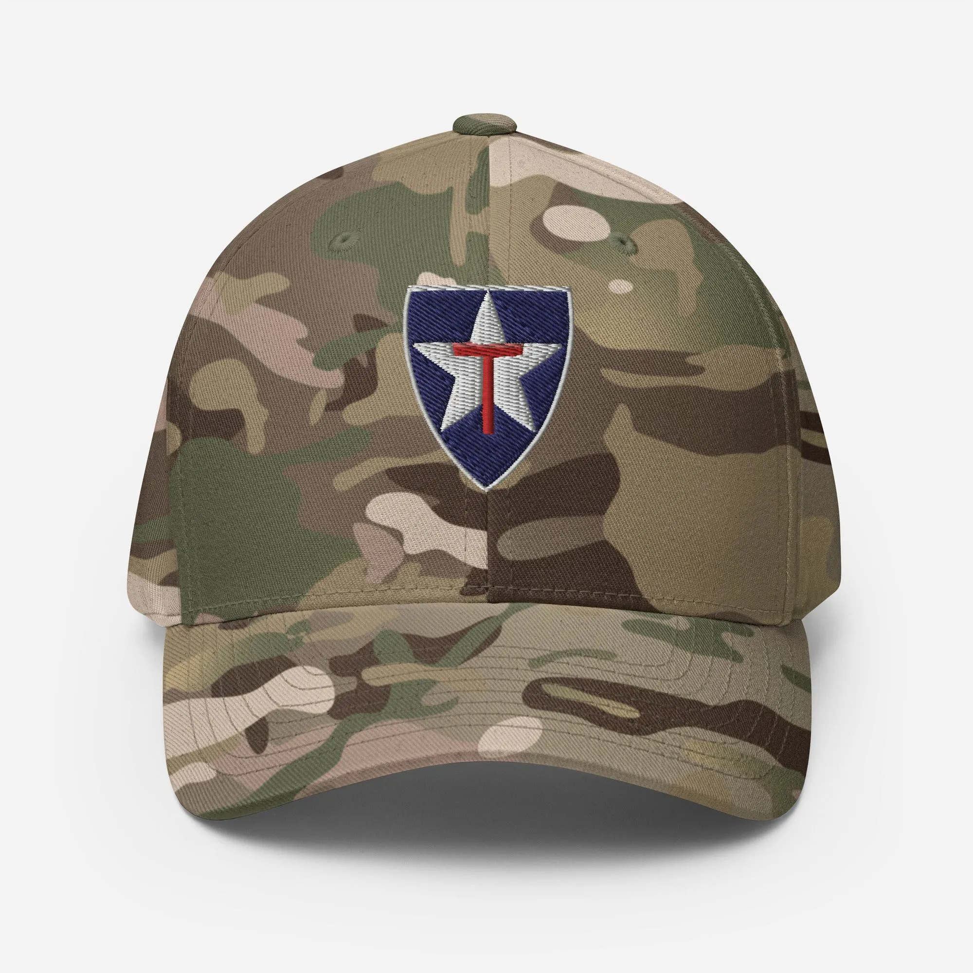 Embroidered Texas State Guard FlexFit Cap