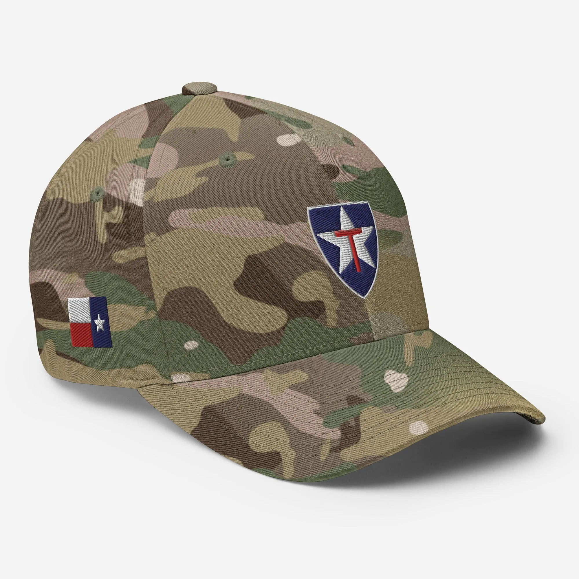 Embroidered Texas State Guard FlexFit Cap