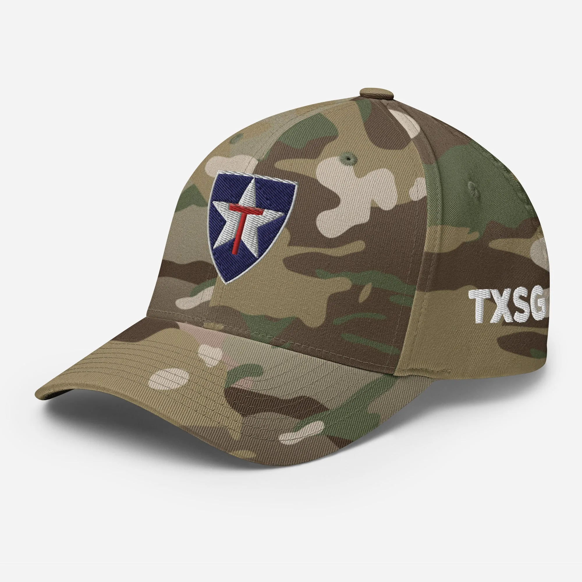 Embroidered Texas State Guard FlexFit Cap