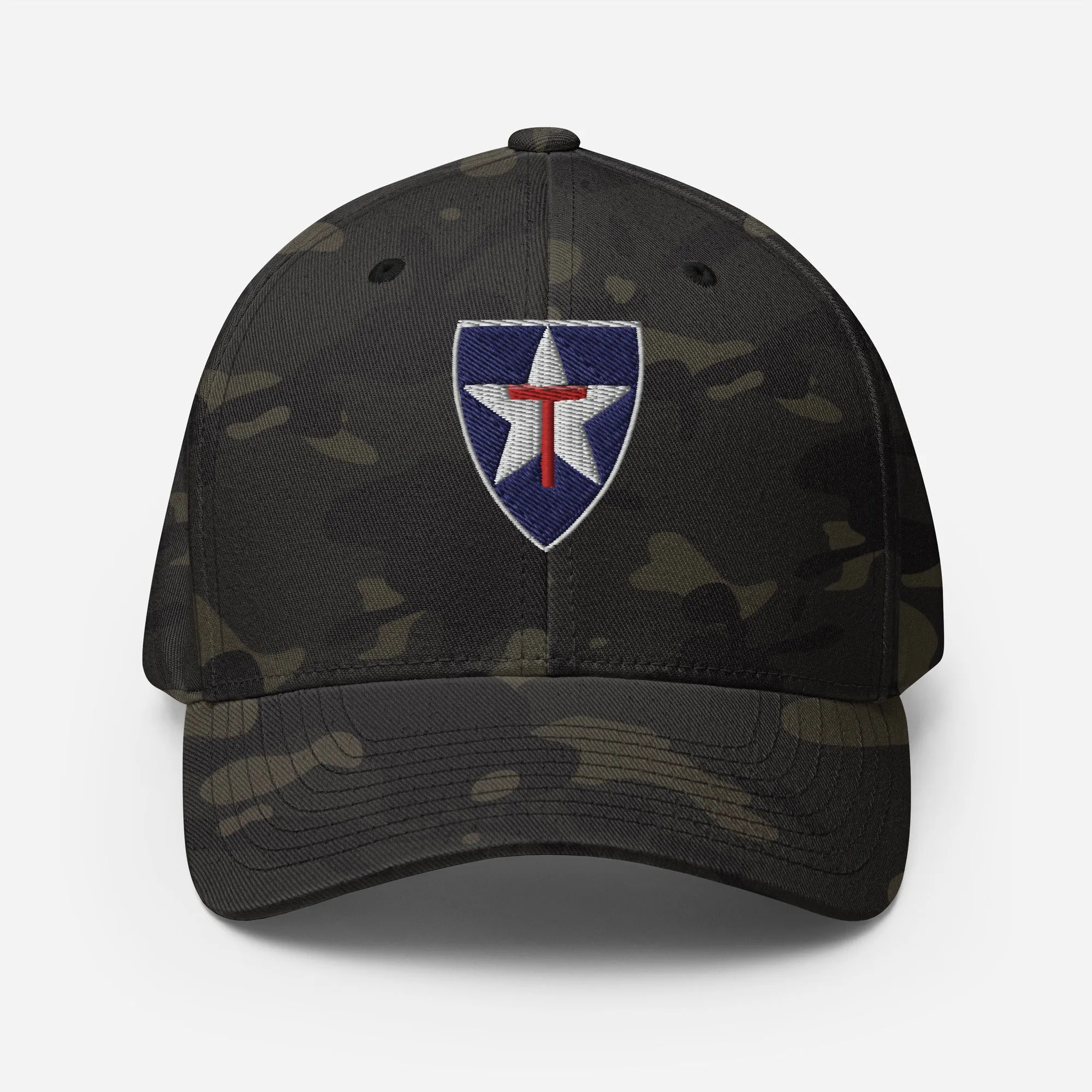 Embroidered Texas State Guard FlexFit Cap