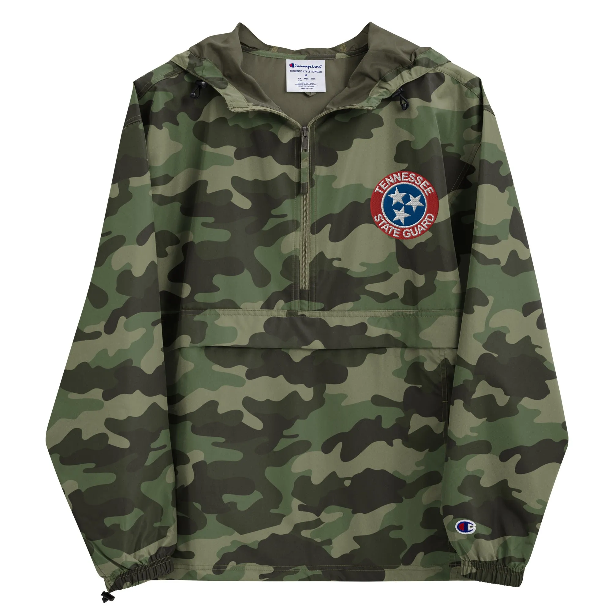 Embroidered Unisex Champion Packable Jacket -  Tennessee State Guard