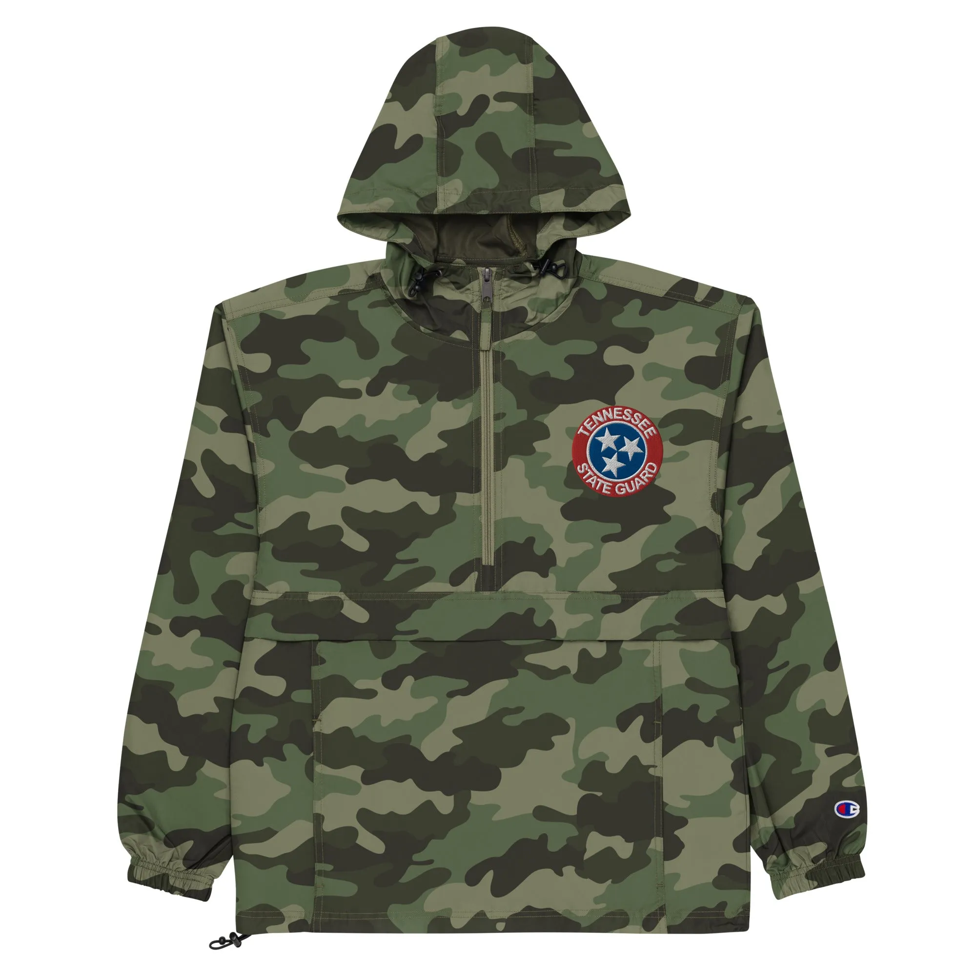 Embroidered Unisex Champion Packable Jacket -  Tennessee State Guard