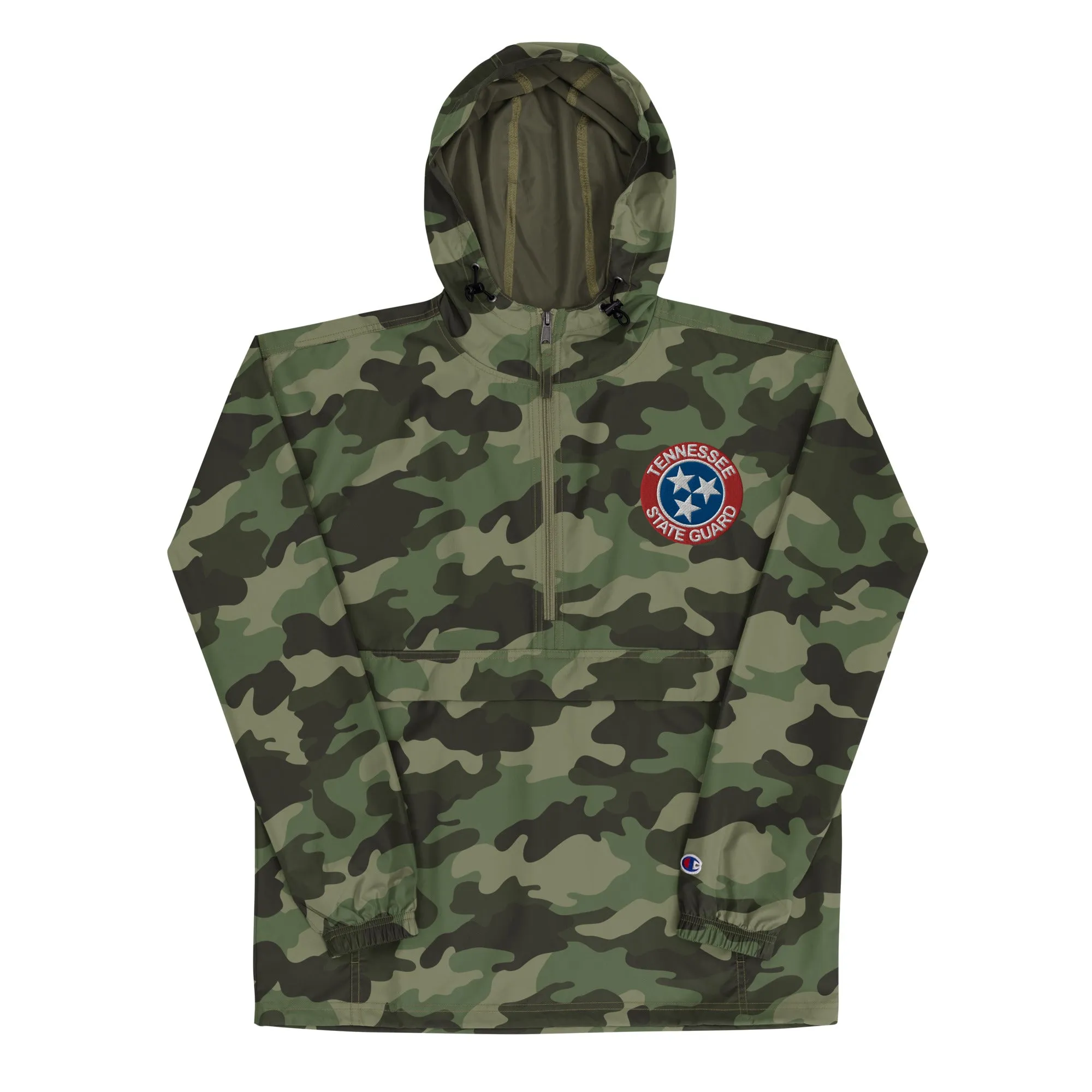 Embroidered Unisex Champion Packable Jacket -  Tennessee State Guard