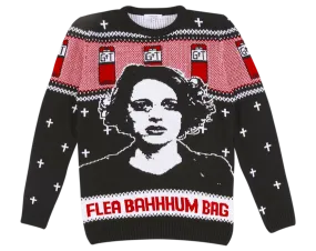 Flea-bahum-bag Knitted Christmas Jumper