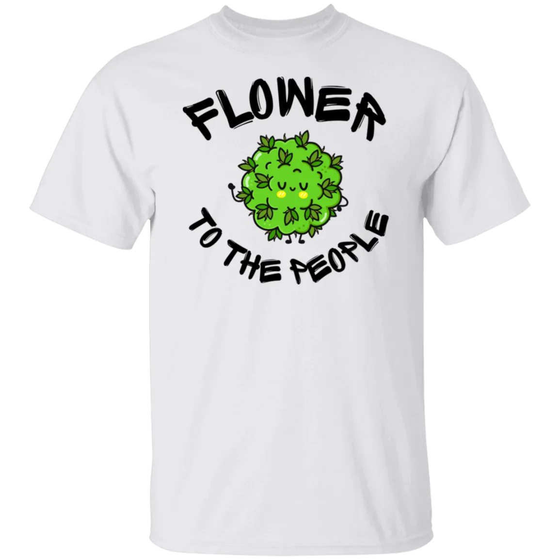 Flower To The People /White T-Shirt