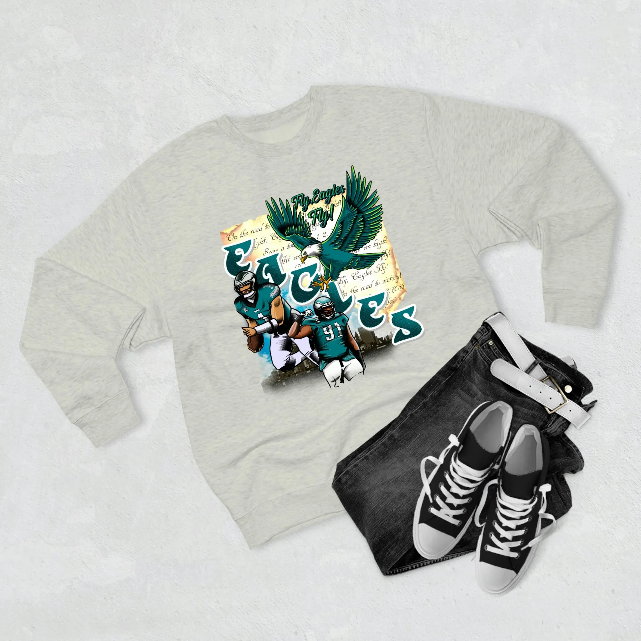 Fly Eagles Fly Crewneck