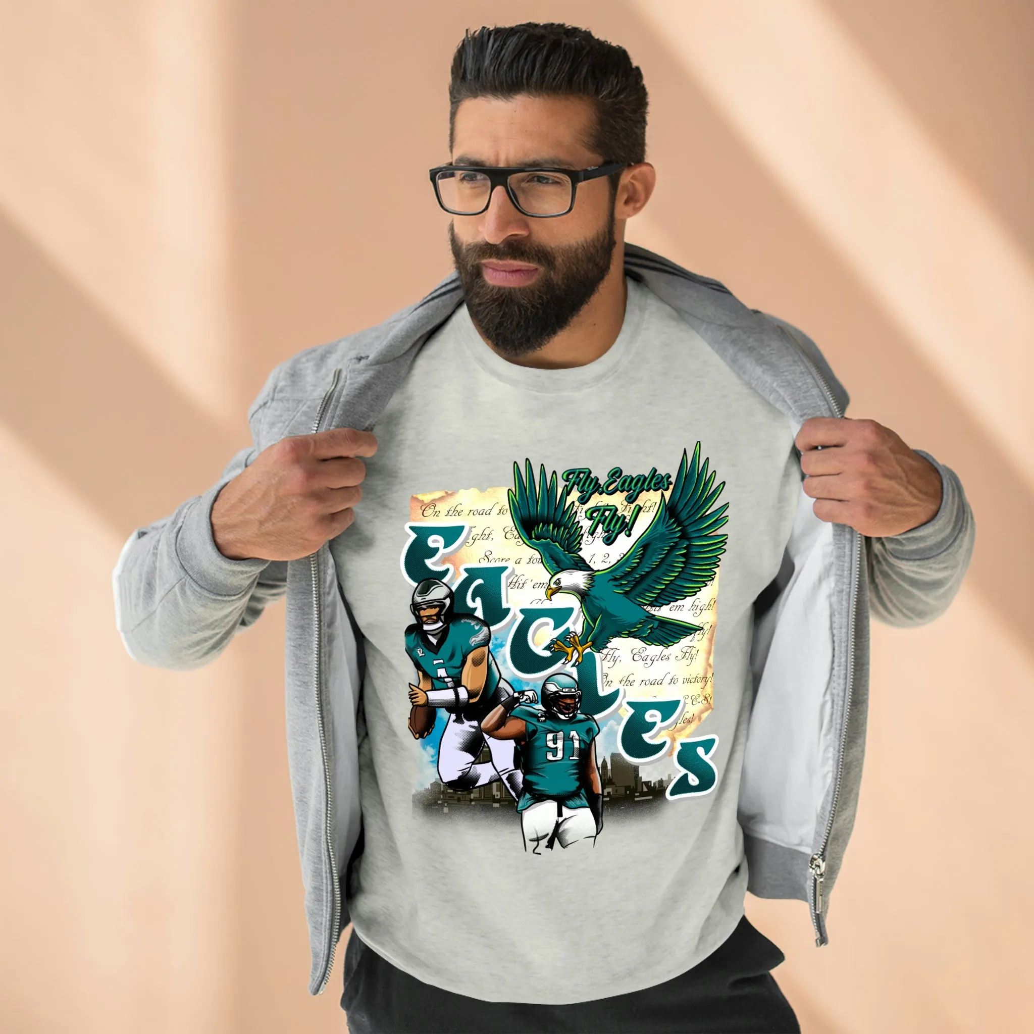 Fly Eagles Fly Crewneck