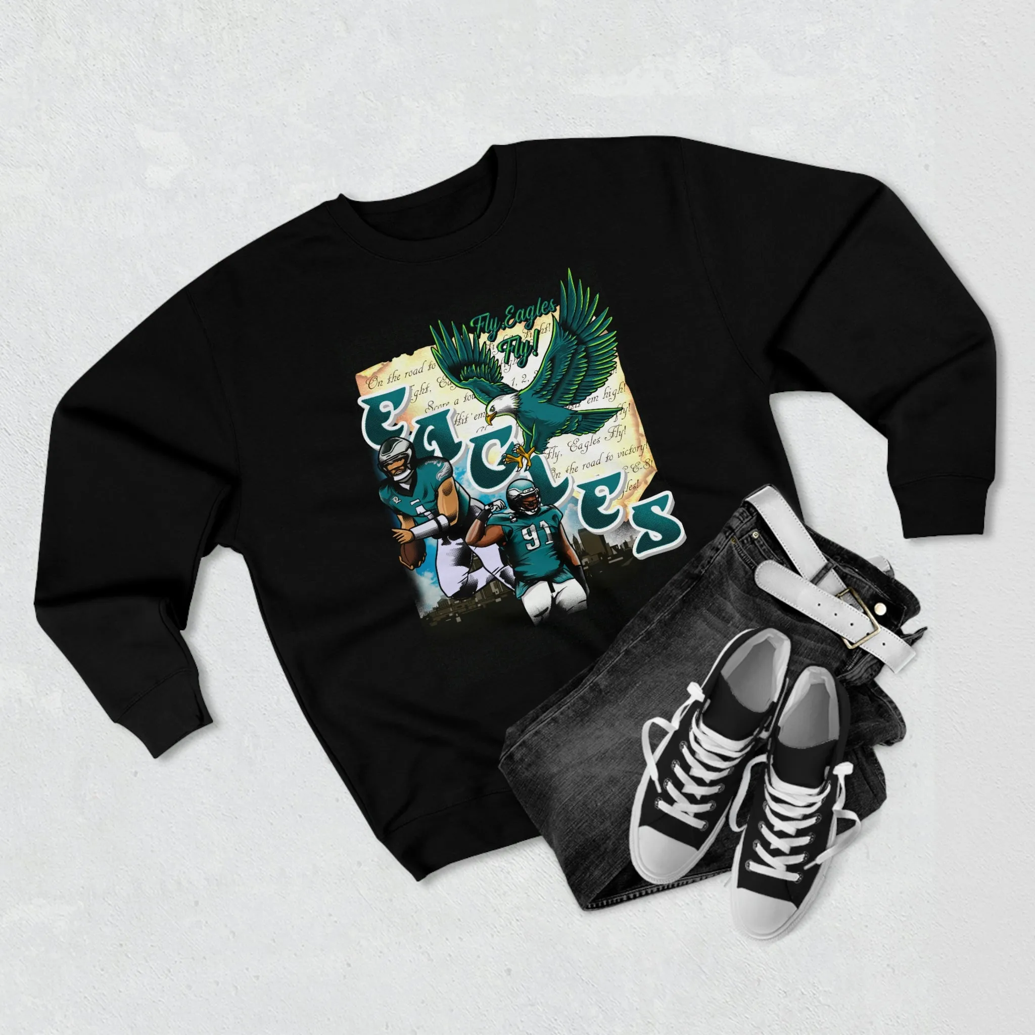 Fly Eagles Fly Crewneck