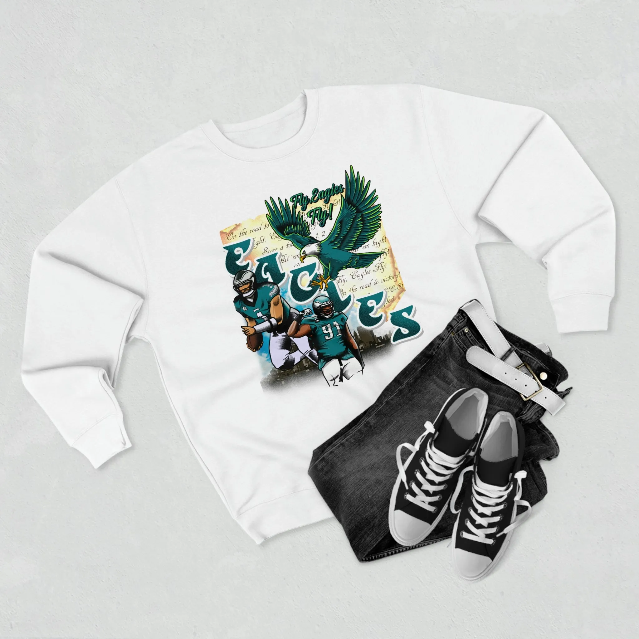 Fly Eagles Fly Crewneck