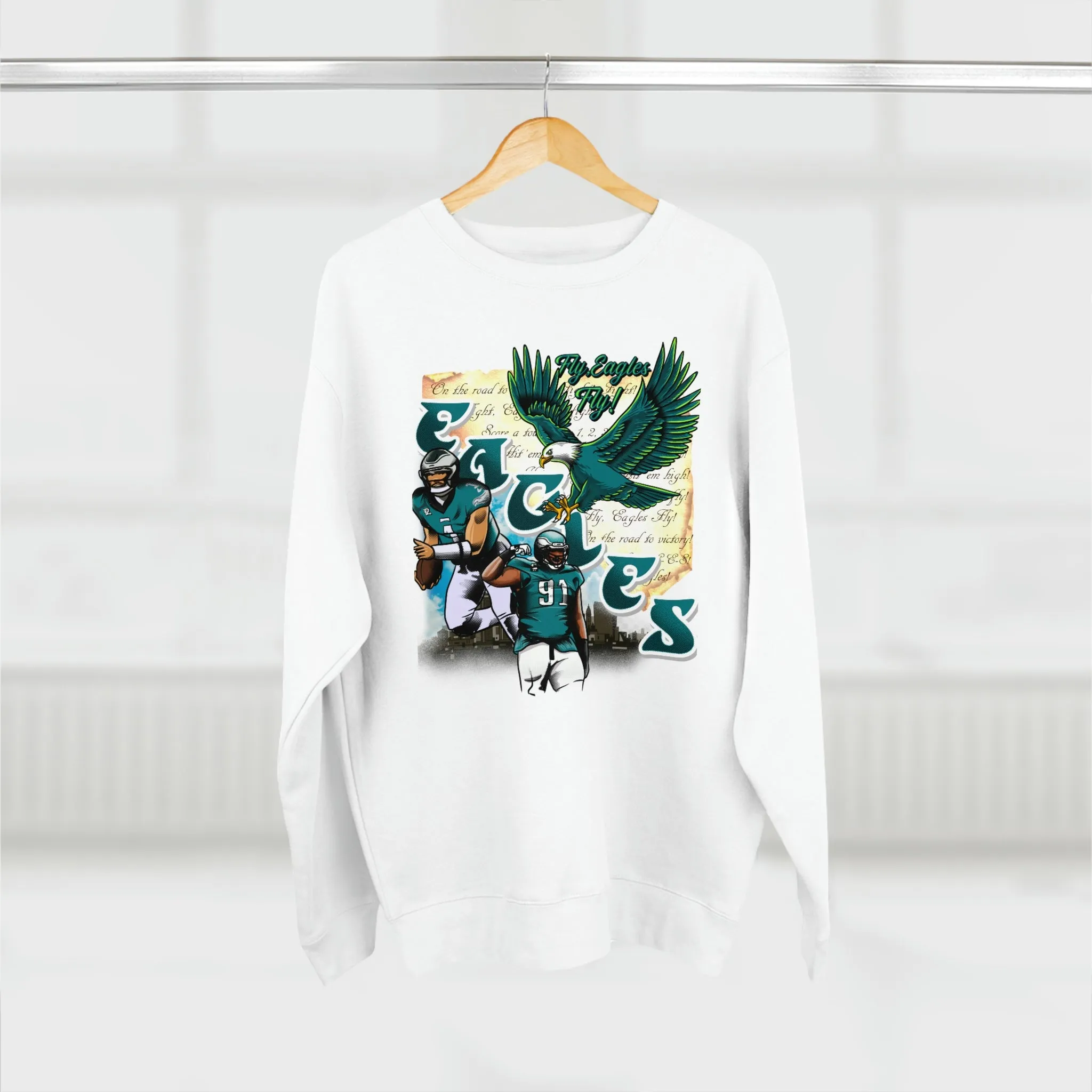 Fly Eagles Fly Crewneck