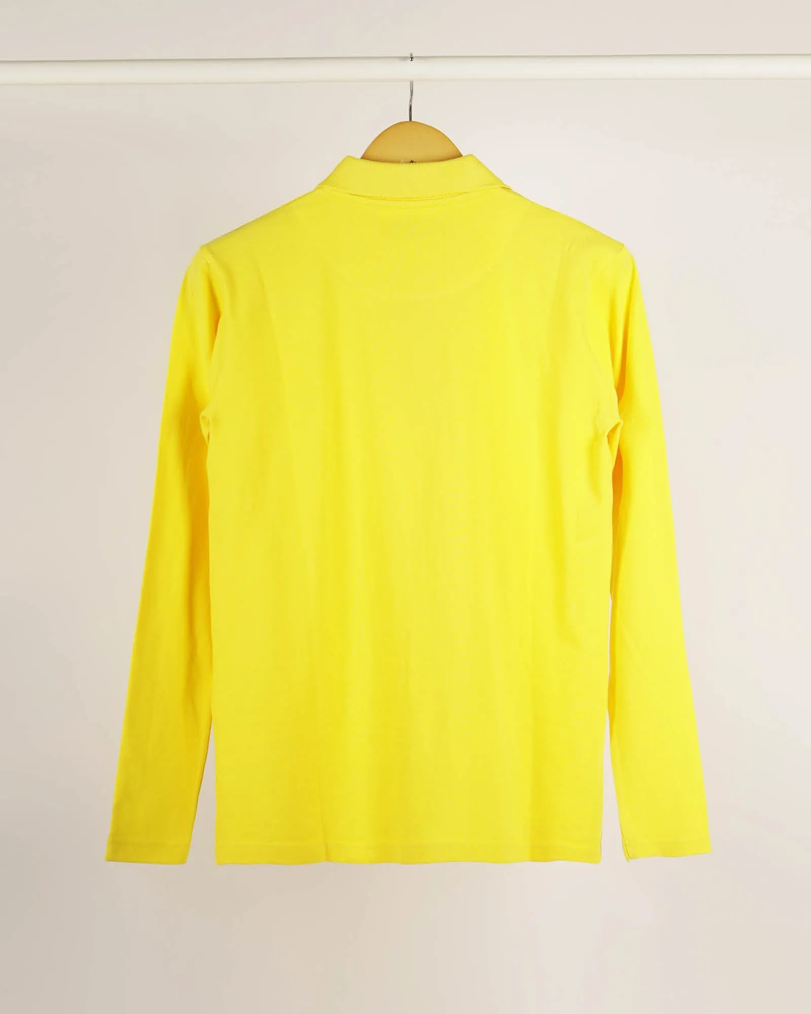 Full Sleeves Polo: Lemon Yellow