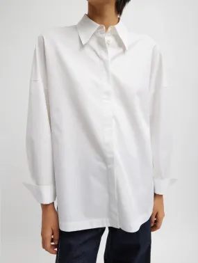 Gabe Oversized Shirt in White