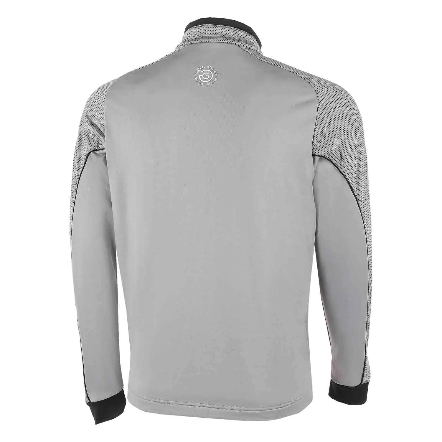 Galvin Green Daxton Insula Golf Pullover - Sharkskin/Black/White