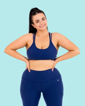 HERO Sports Bra Navy Blue