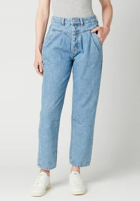 High Rise Balloon Leg Jasmine Women's Jeans - BL15827