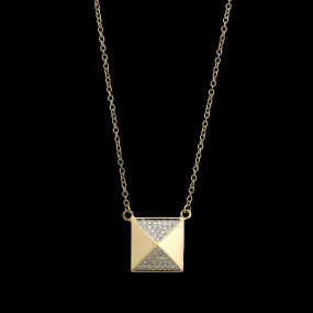 I. Reiss 14K Yellow Gold Estate Diamond Necklace