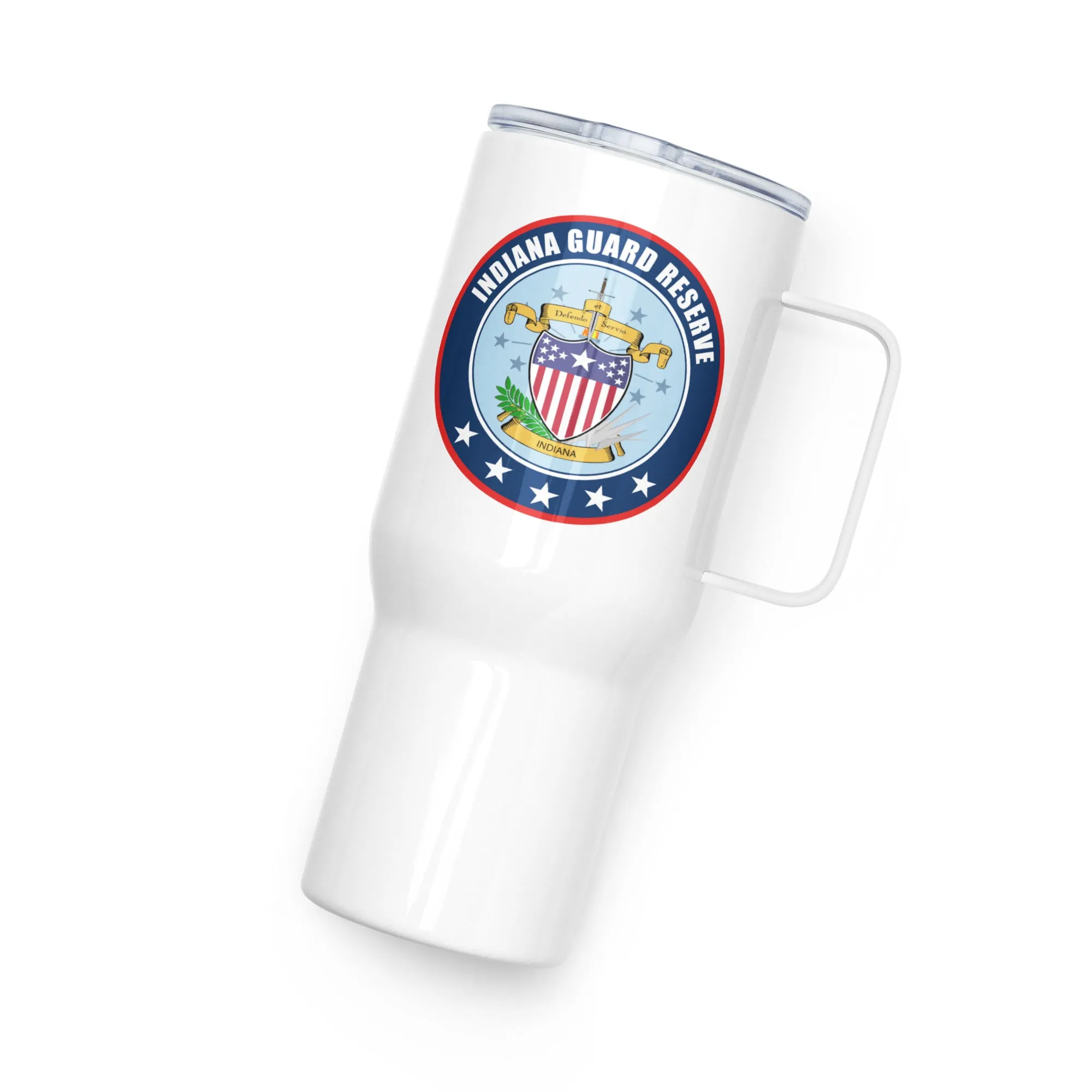 Indiana Guard Reserve Travel mug with a handle