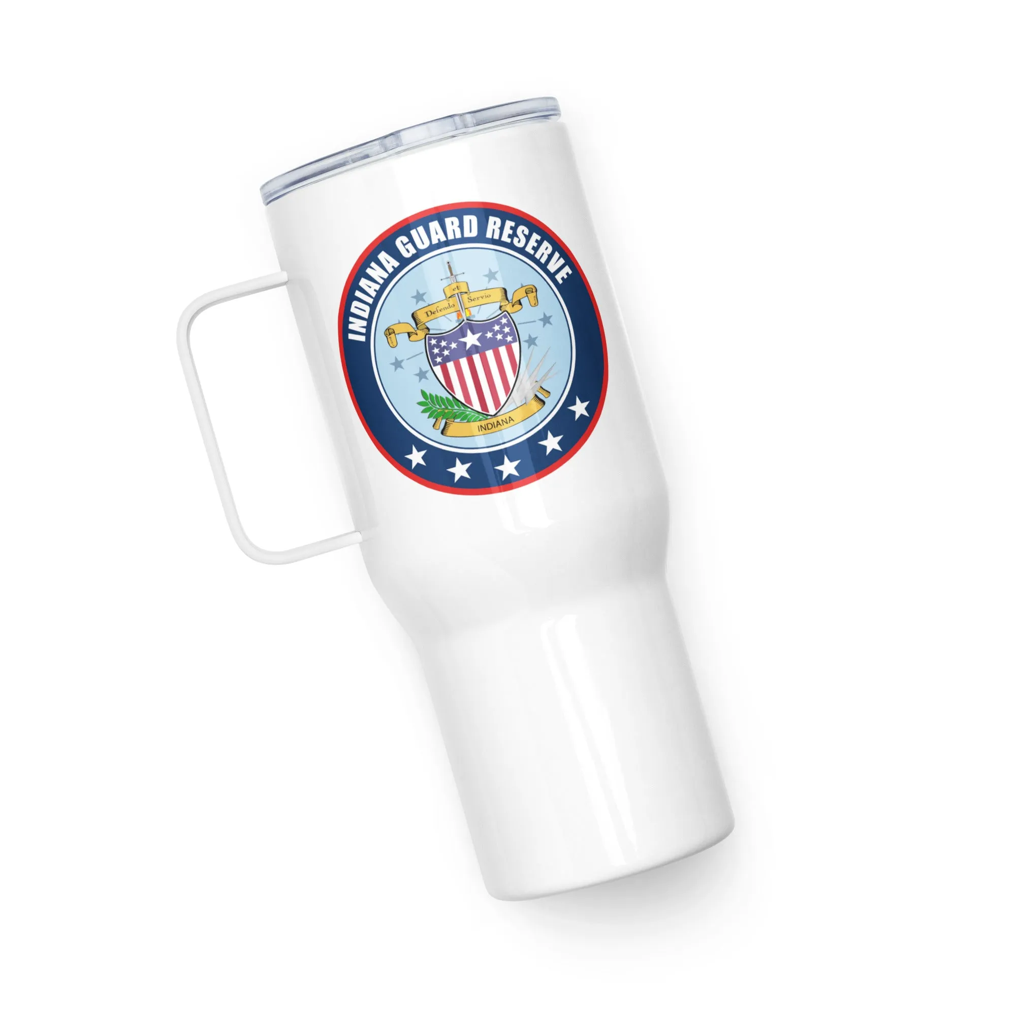 Indiana Guard Reserve Travel mug with a handle