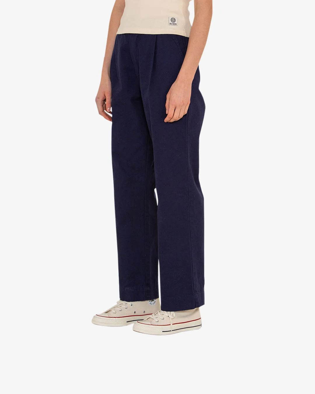 JULIETTE PLEAT PANT - TWILIGHT BLUE