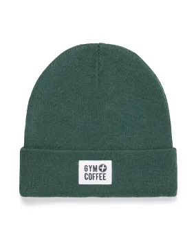 Knit Beanie in Dark Green