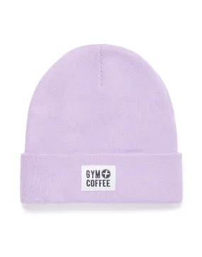 Knit Beanie in Deep Lilac