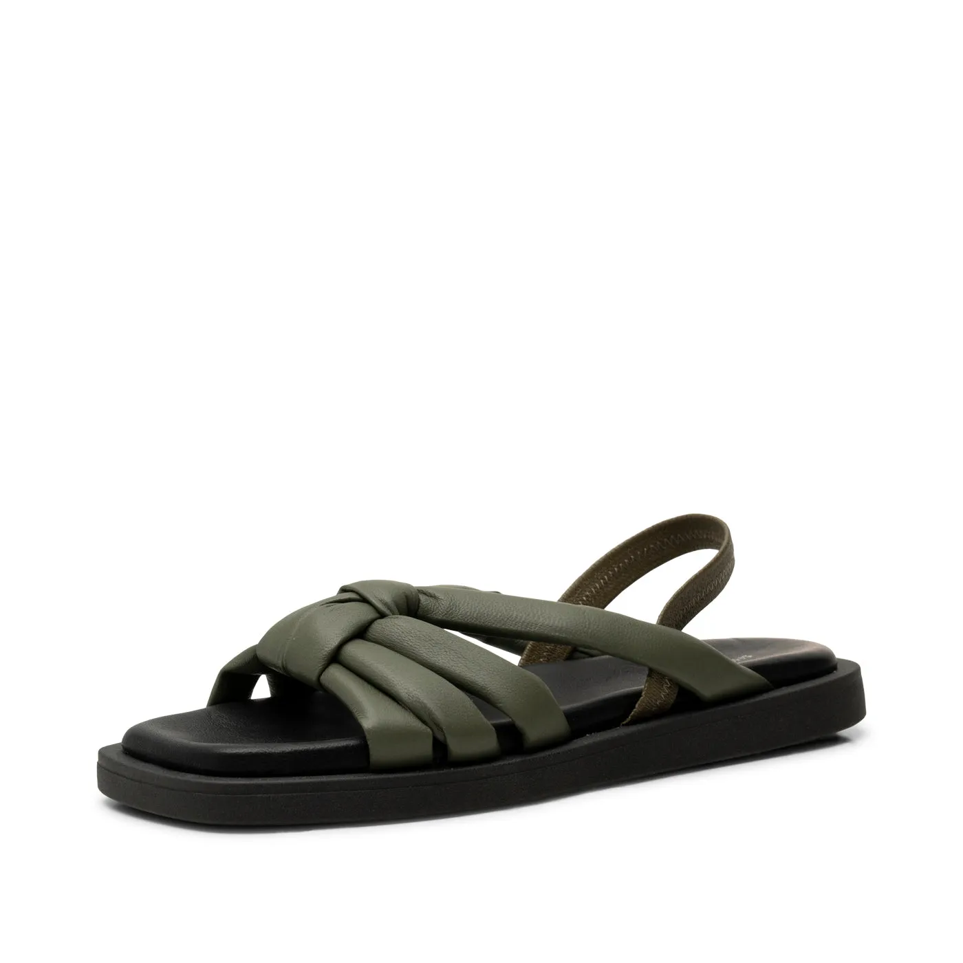 Krista slingback sandal læder - ALGAE