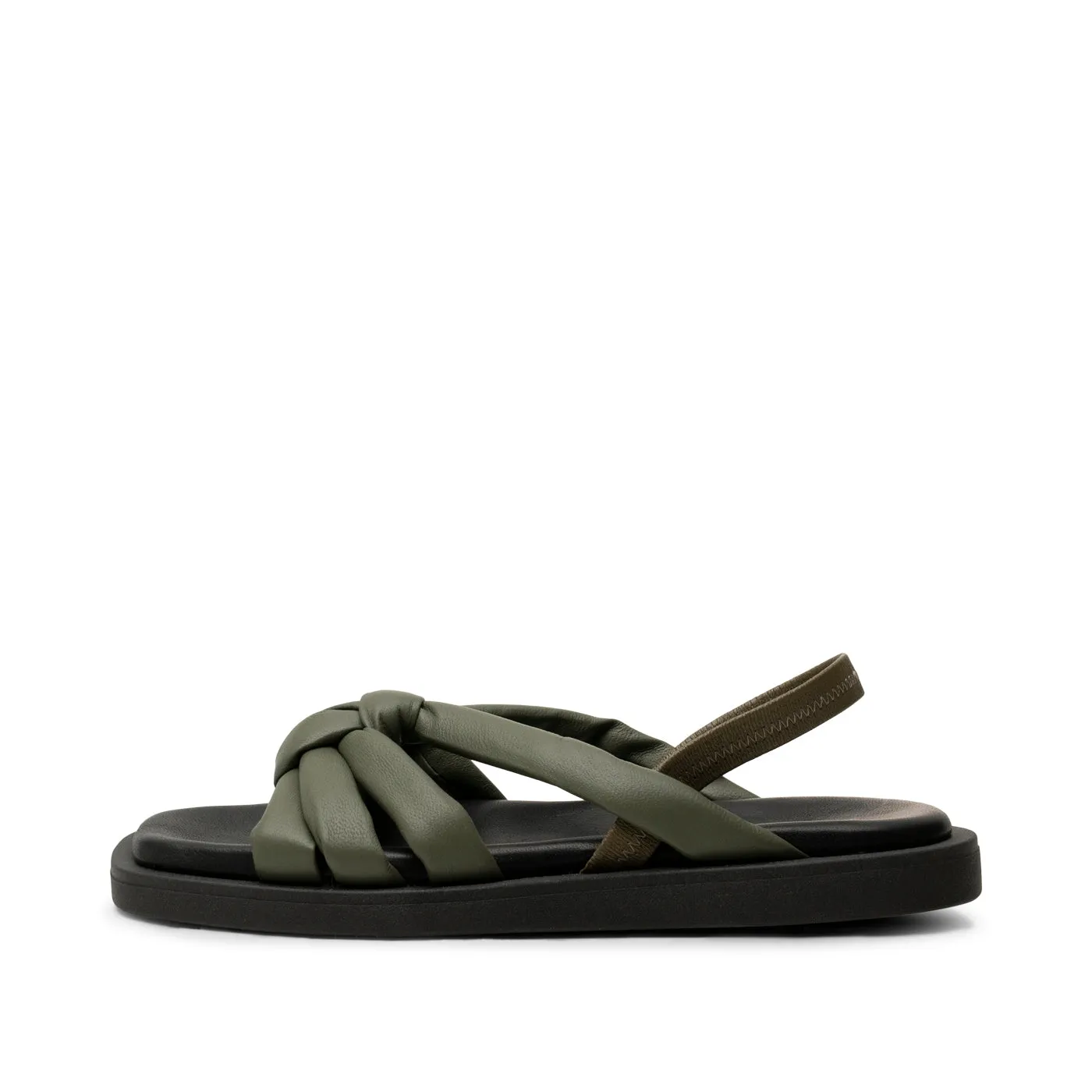 Krista slingback sandal læder - ALGAE