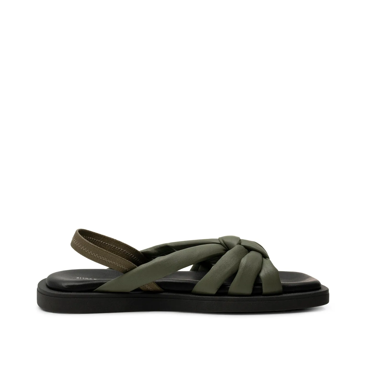 Krista slingback sandal læder - ALGAE