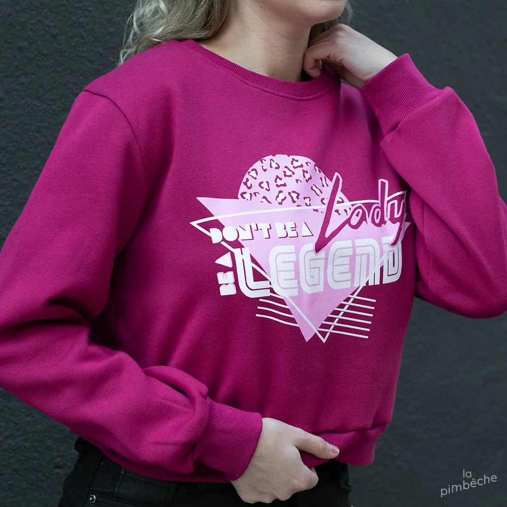 Lady Legend crewneck - pink