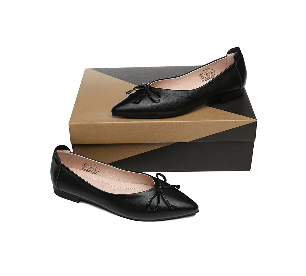 Leather Flats Women Paulina