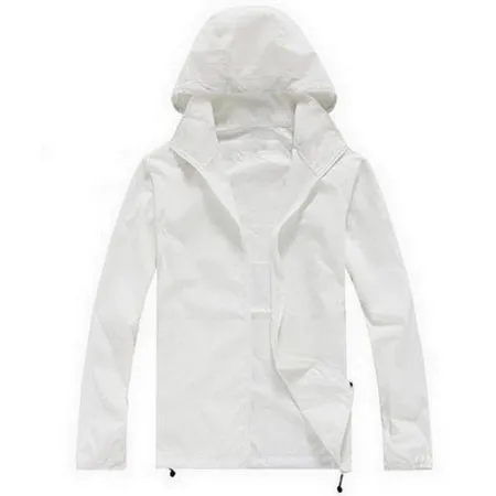 Lovers Sun Protection Skin Summer Jacket Women Men Spring Fashion Female Coats Women's Foldable Hooded Jackets,AM034