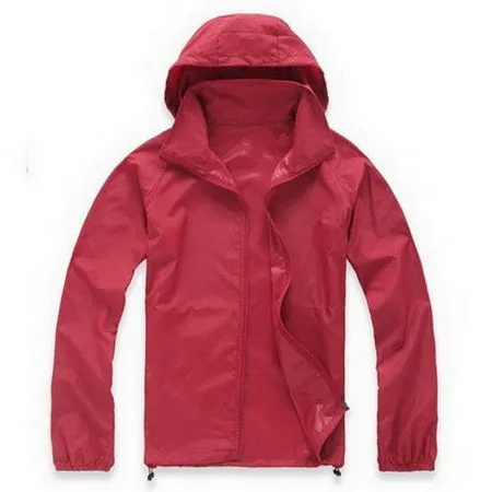 Lovers Sun Protection Skin Summer Jacket Women Men Spring Fashion Female Coats Women's Foldable Hooded Jackets,AM034