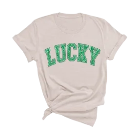 'Lucky' Leopard Graphic Tee