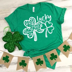 Lucky Shamrock Shirt - Heather Kelly